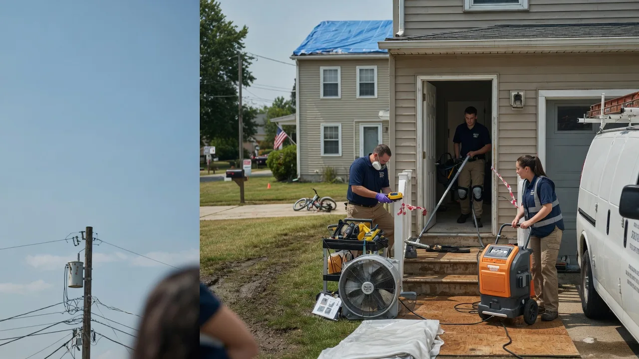 Water Damage Repair in London Mills, IL near me